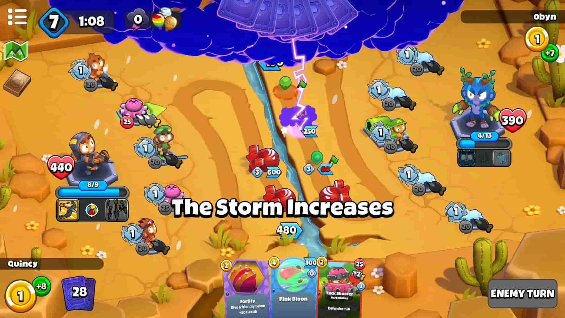 Bloons Card Storm screenshot thumbnail screenshot 4