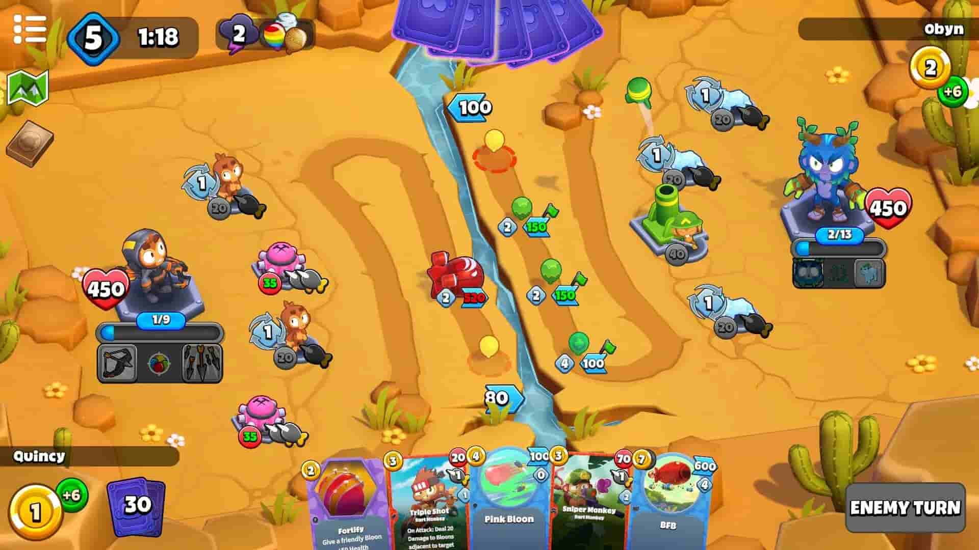 Bloons Card Storm screenshot thumbnail screenshot 5