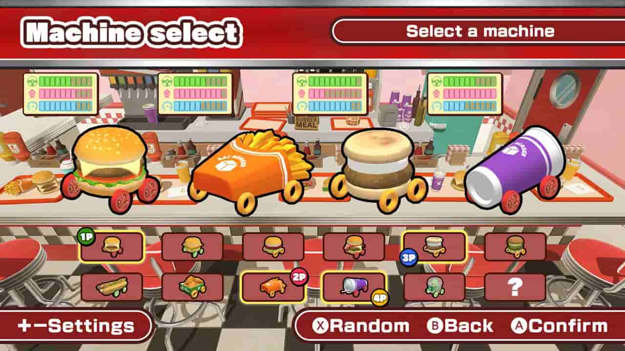 BURGER RACE screenshot thumbnail screenshot 1