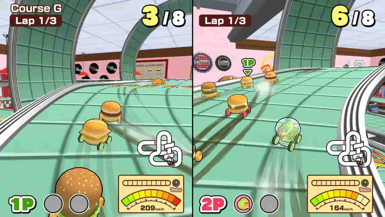 BURGER RACE screenshot thumbnail screenshot 3