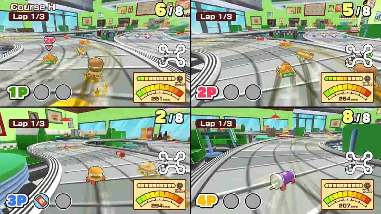 BURGER RACE screenshot thumbnail screenshot 4