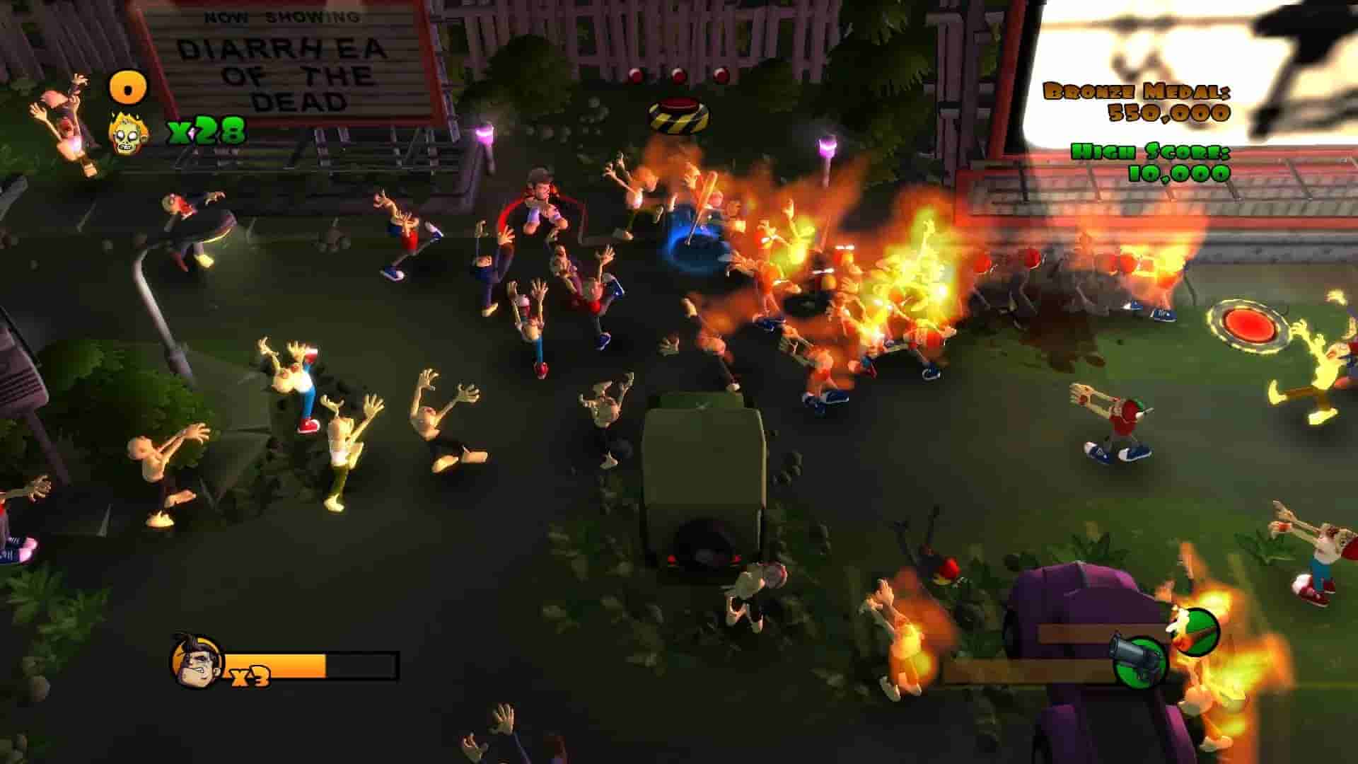 Burn Zombie Burn! screenshot thumbnail screenshot 0