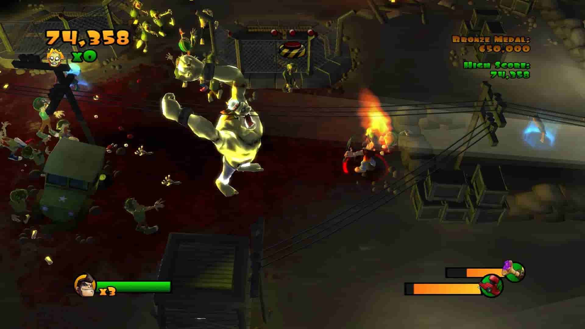 Burn Zombie Burn! screenshot thumbnail screenshot 5