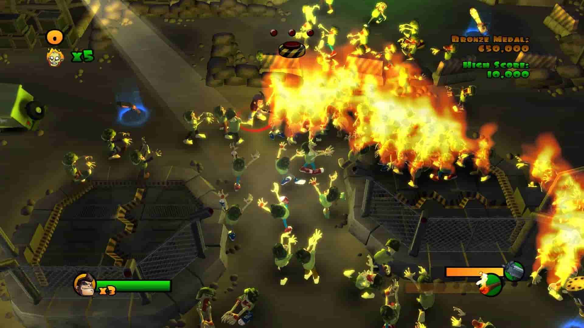 Burn Zombie Burn! screenshot thumbnail screenshot 9