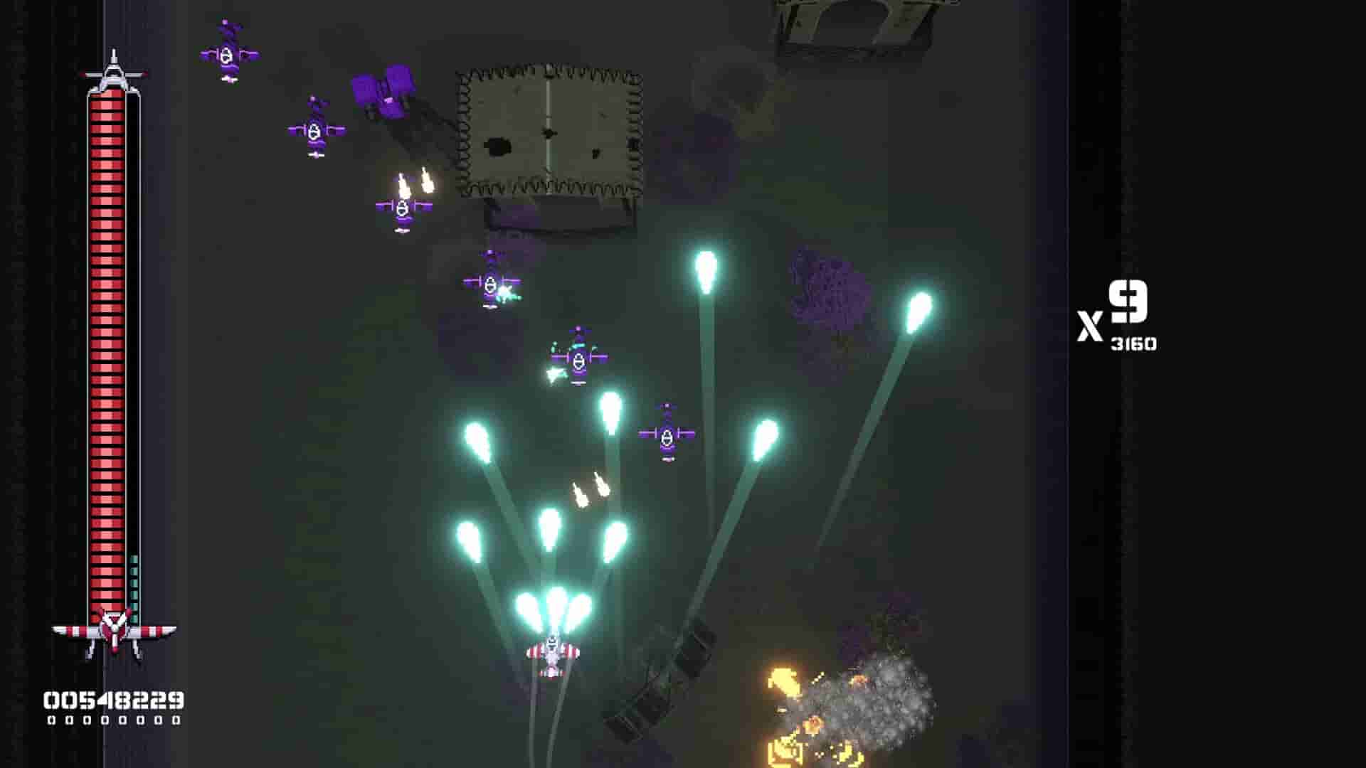 Burning Skies Arcade screenshot thumbnail screenshot 2