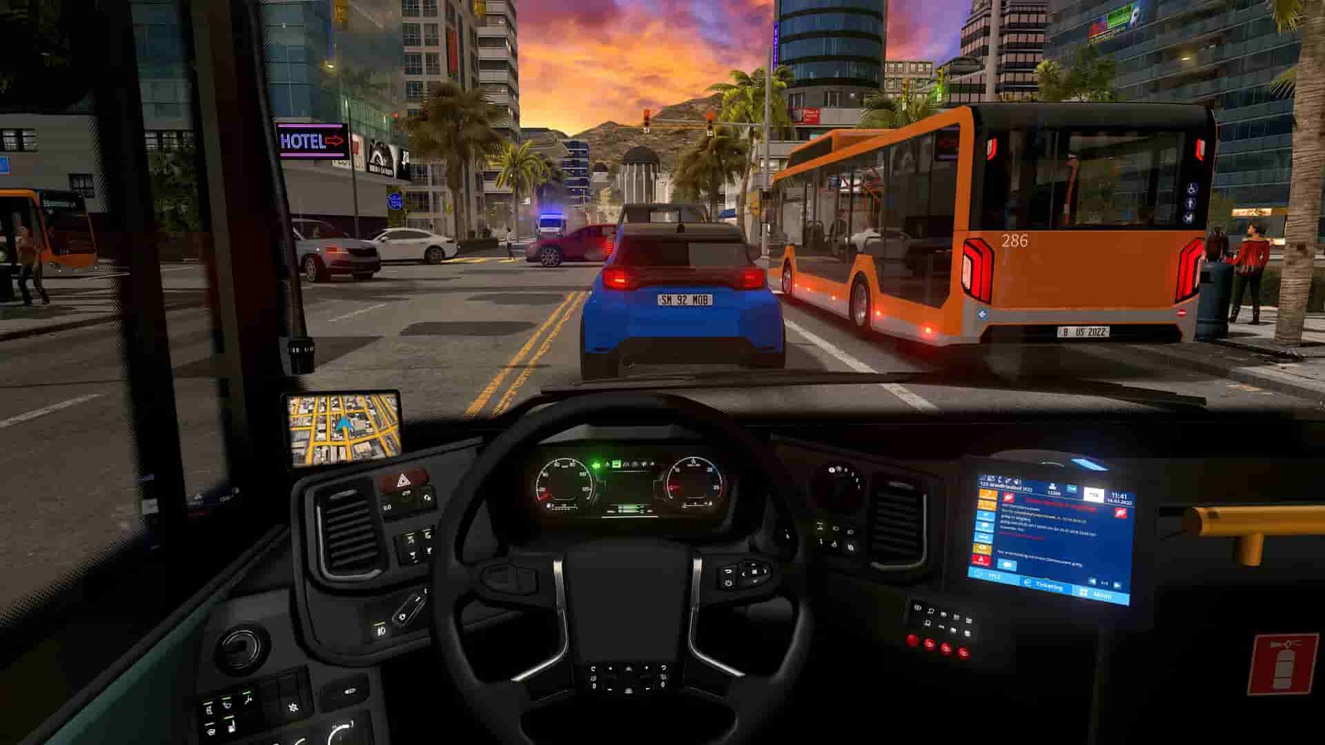 Bus Driving Sim 22 screenshot thumbnail screenshot 2