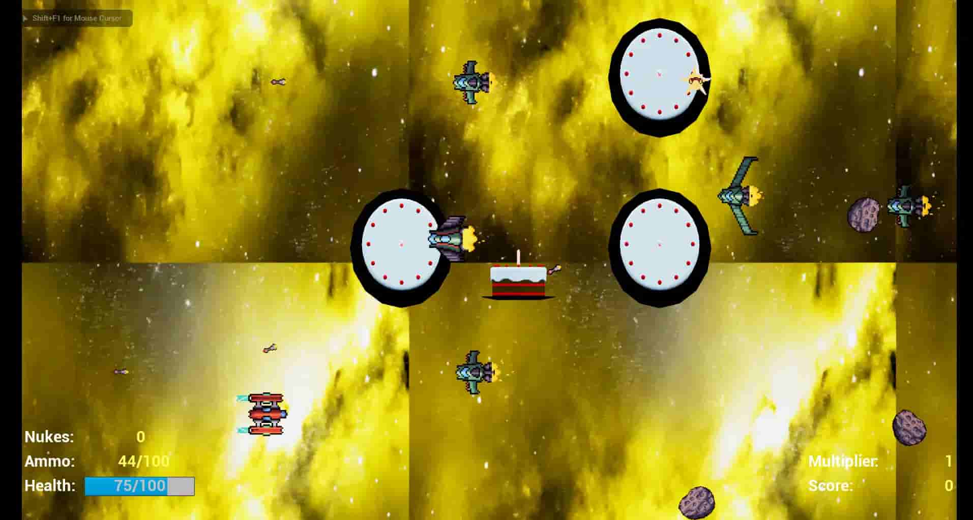 Cake Space Shooter screenshot thumbnail screenshot 2