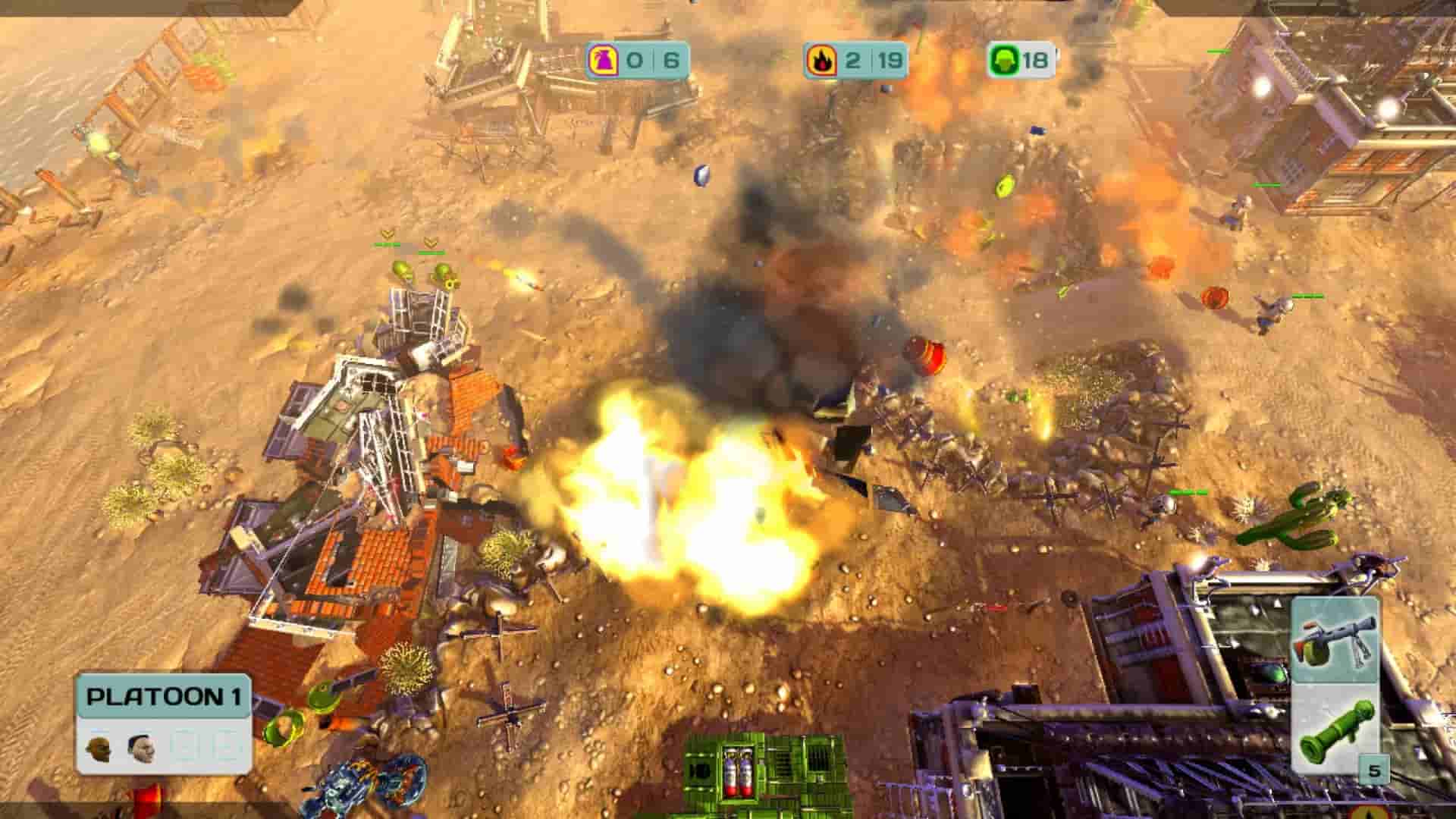Cannon Fodder 3 screenshot thumbnail screenshot 1
