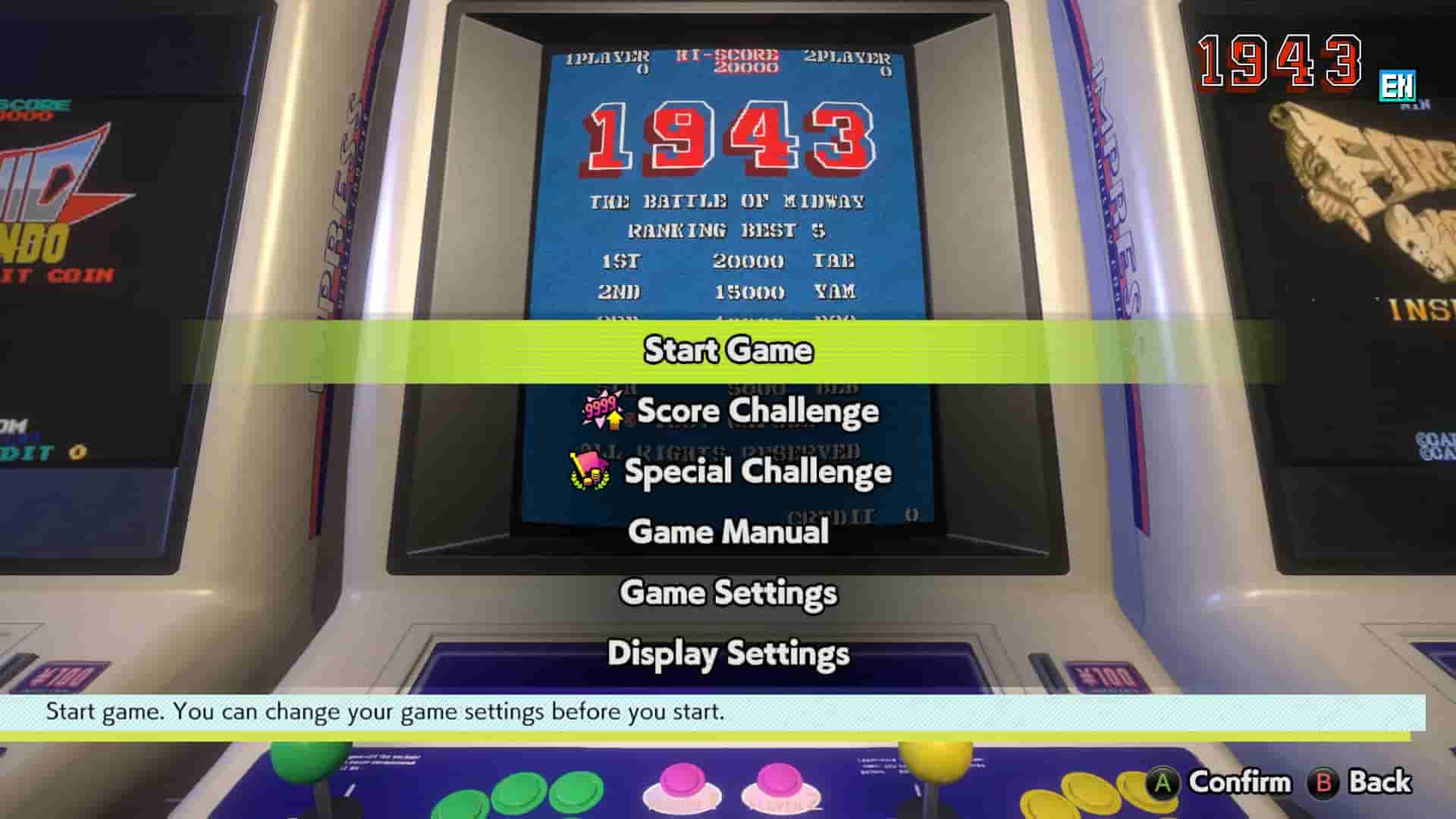 Capcom Arcade Stadium screenshot thumbnail screenshot 1