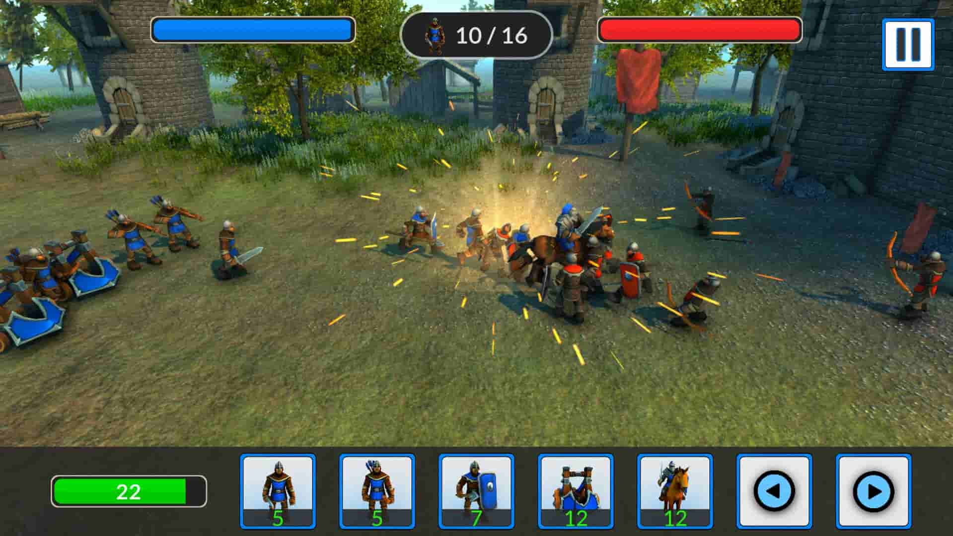Castle Kingdom Wars screenshot thumbnail screenshot 0