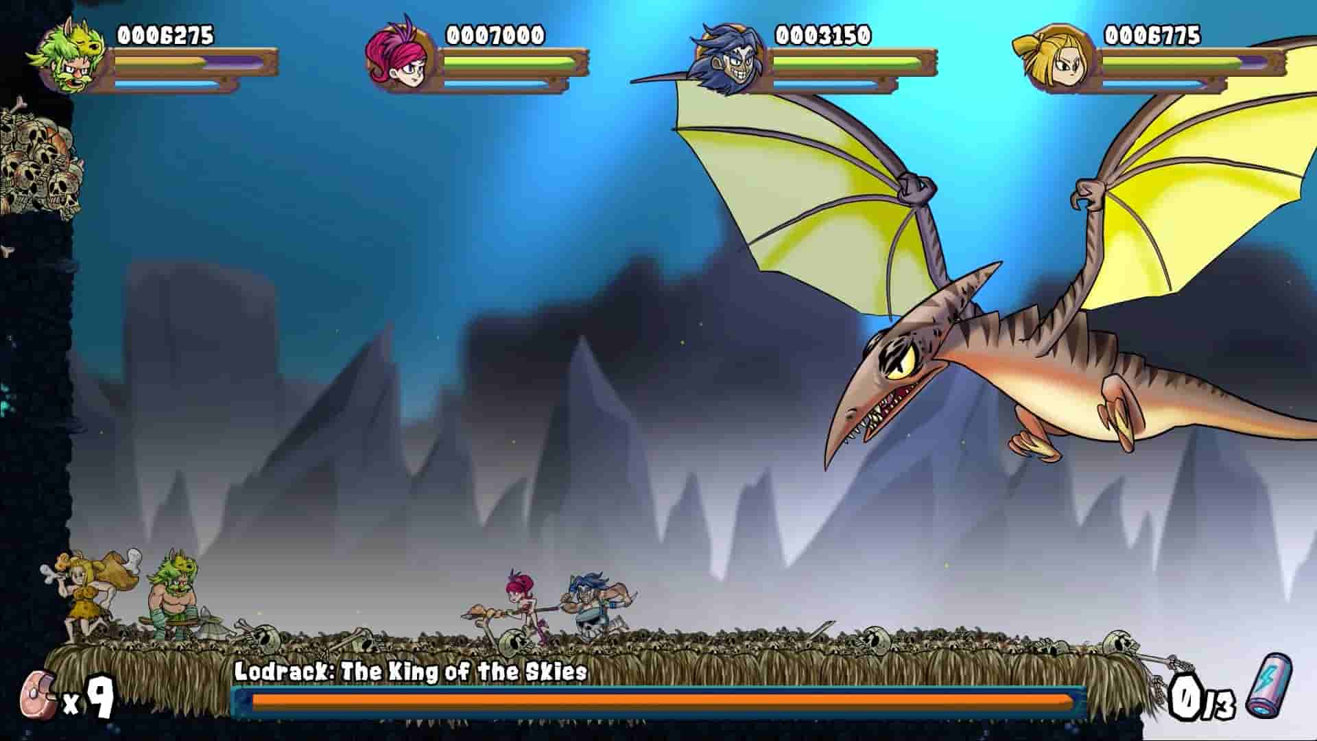 Caveman Warriors screenshot thumbnail screenshot 1