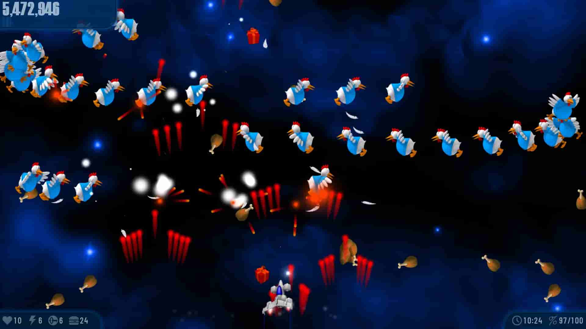 Chicken Invaders 1 screenshot thumbnail screenshot 4