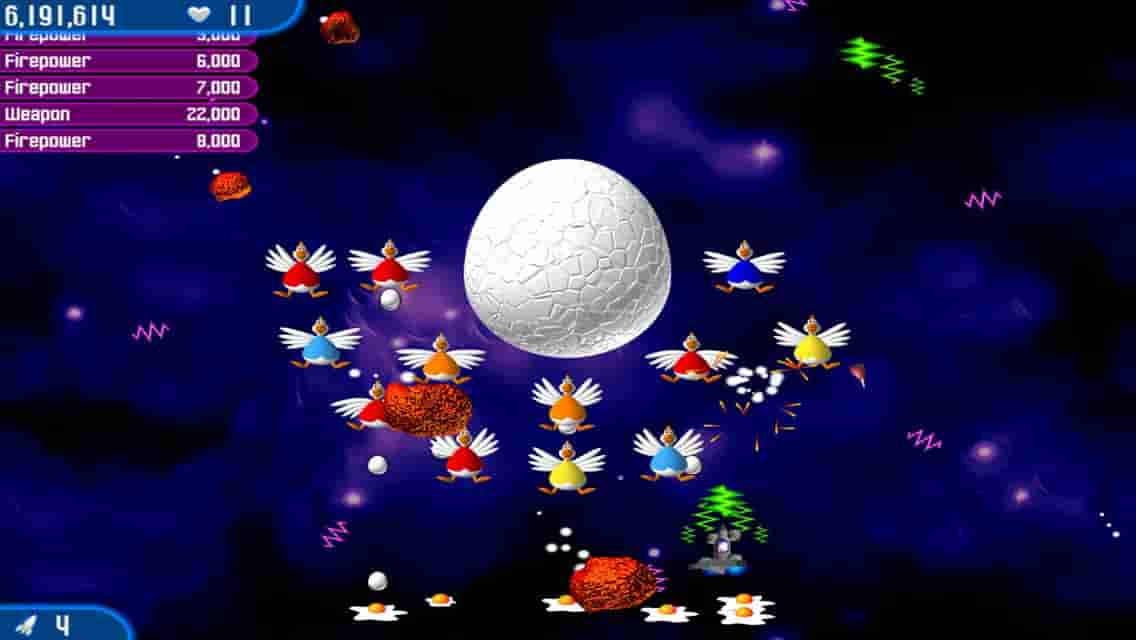 Chicken Invaders 2 screenshot thumbnail screenshot 2
