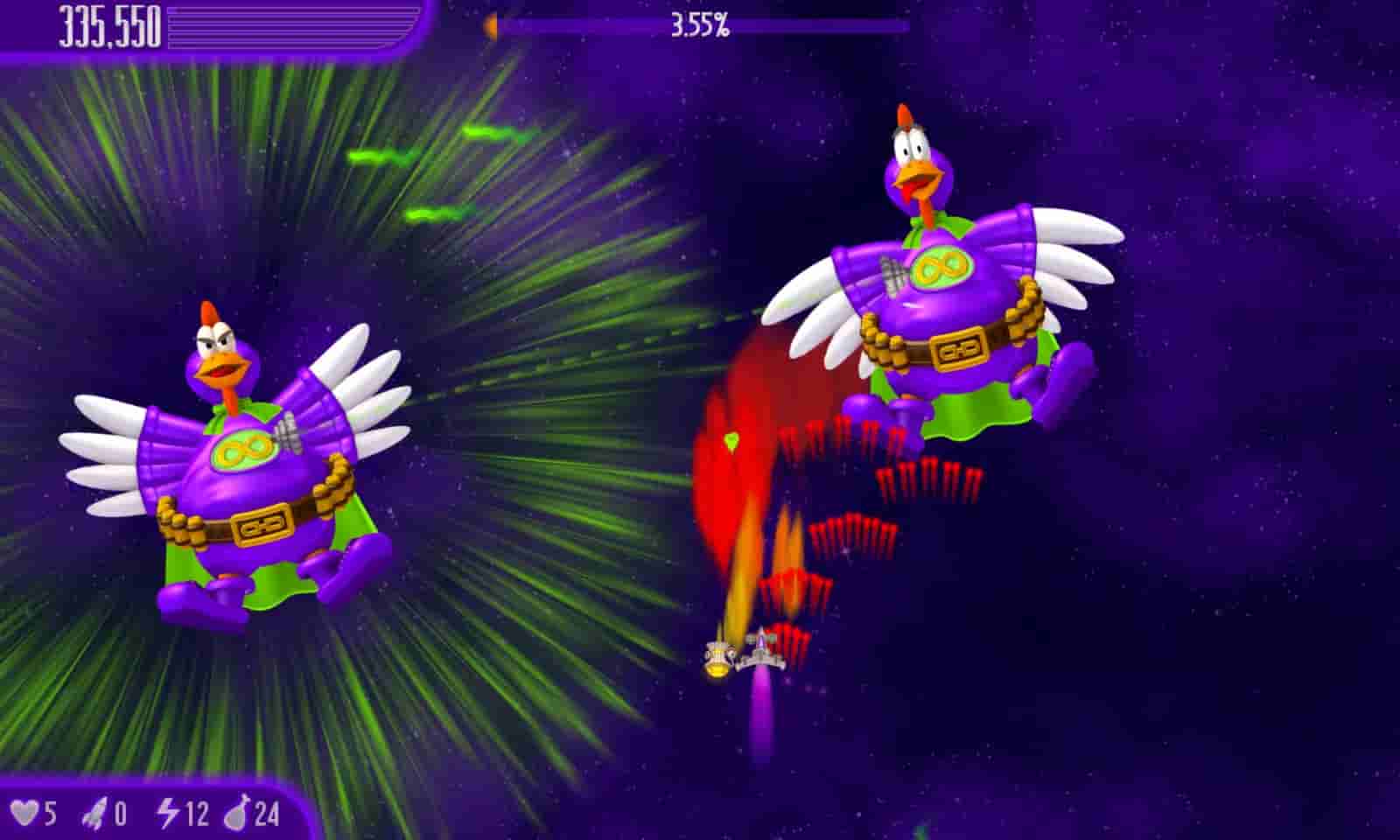 Chicken Invaders 4 screenshot thumbnail screenshot 0