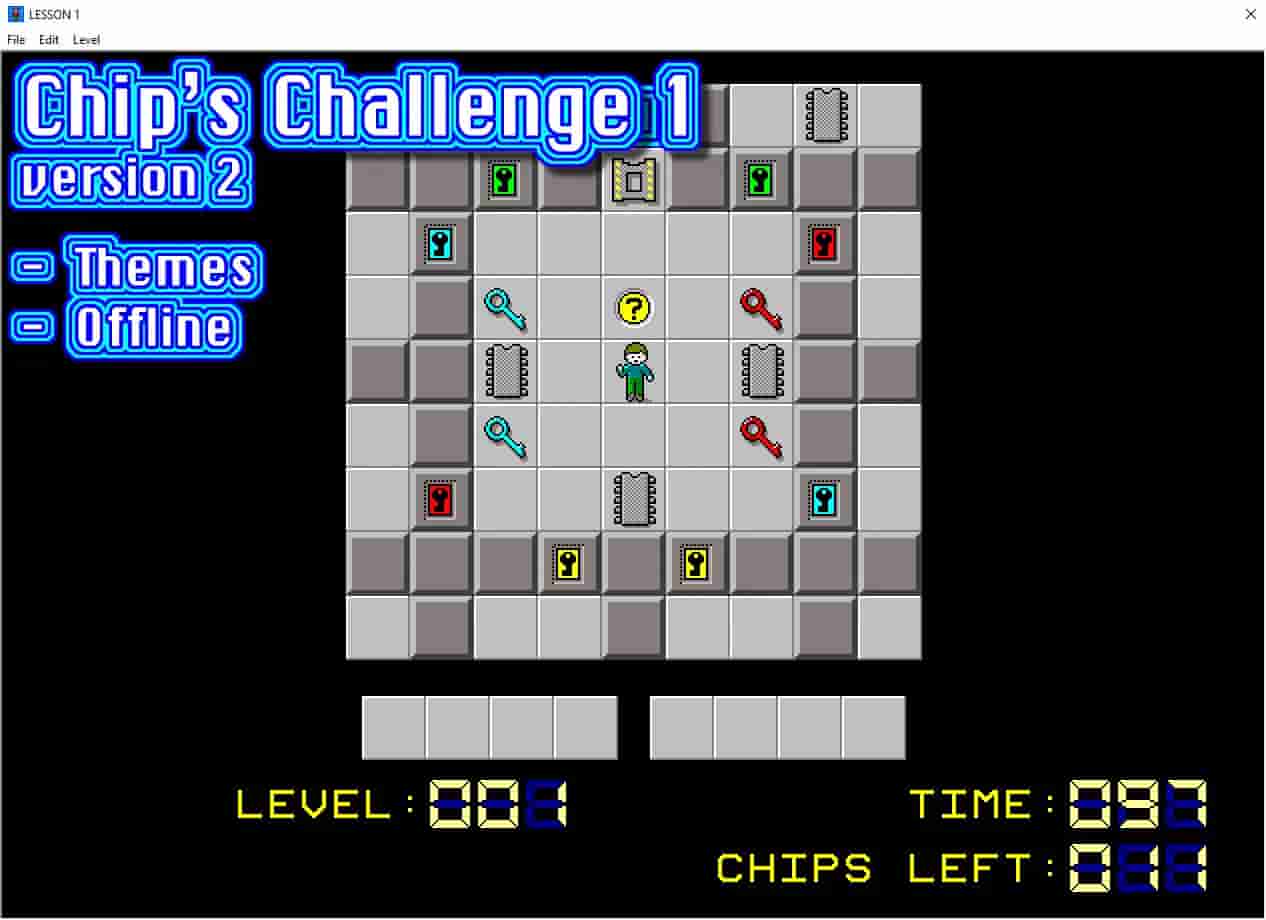Chip's Challenge 1 screenshot thumbnail screenshot 0
