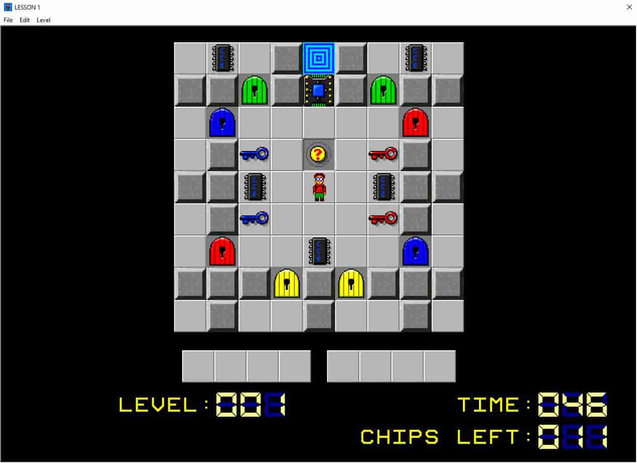 Chip's Challenge 1 screenshot thumbnail screenshot 1