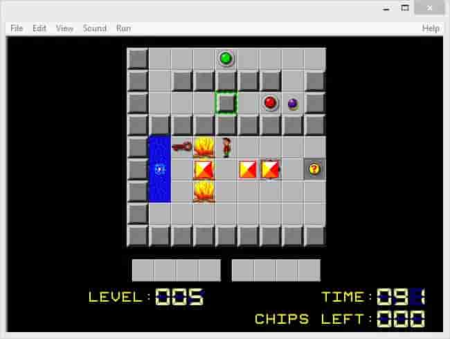 Chip's Challenge 1 screenshot thumbnail screenshot 4