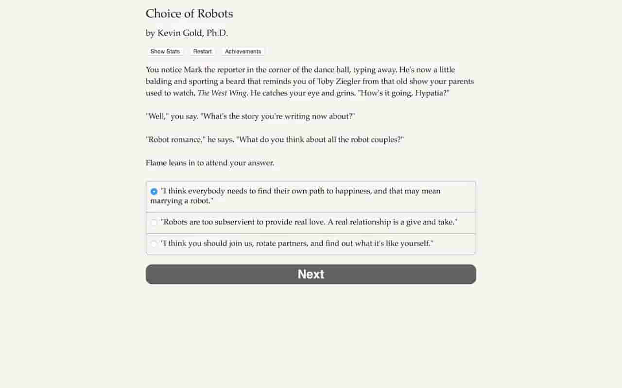 Choice of Robots screenshot thumbnail screenshot 2