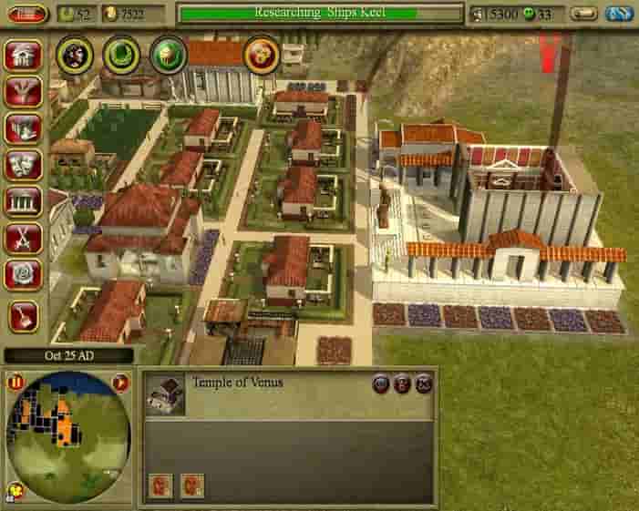 CivCity: Rome screenshot thumbnail screenshot 2