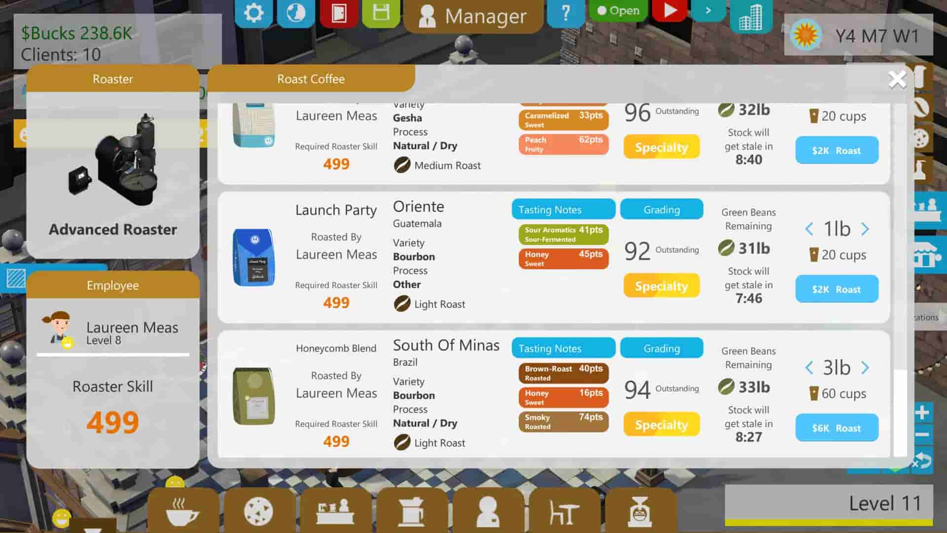 Coffee Shop Tycoon screenshot thumbnail screenshot 10