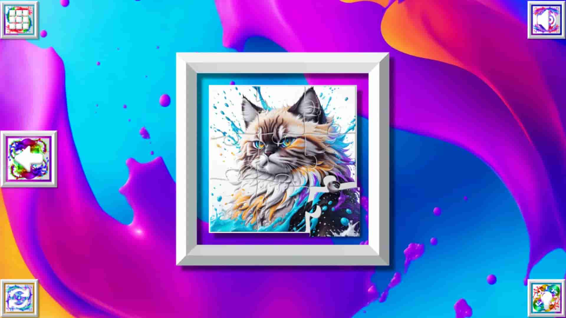 Color Splash: Cats screenshot thumbnail screenshot 1