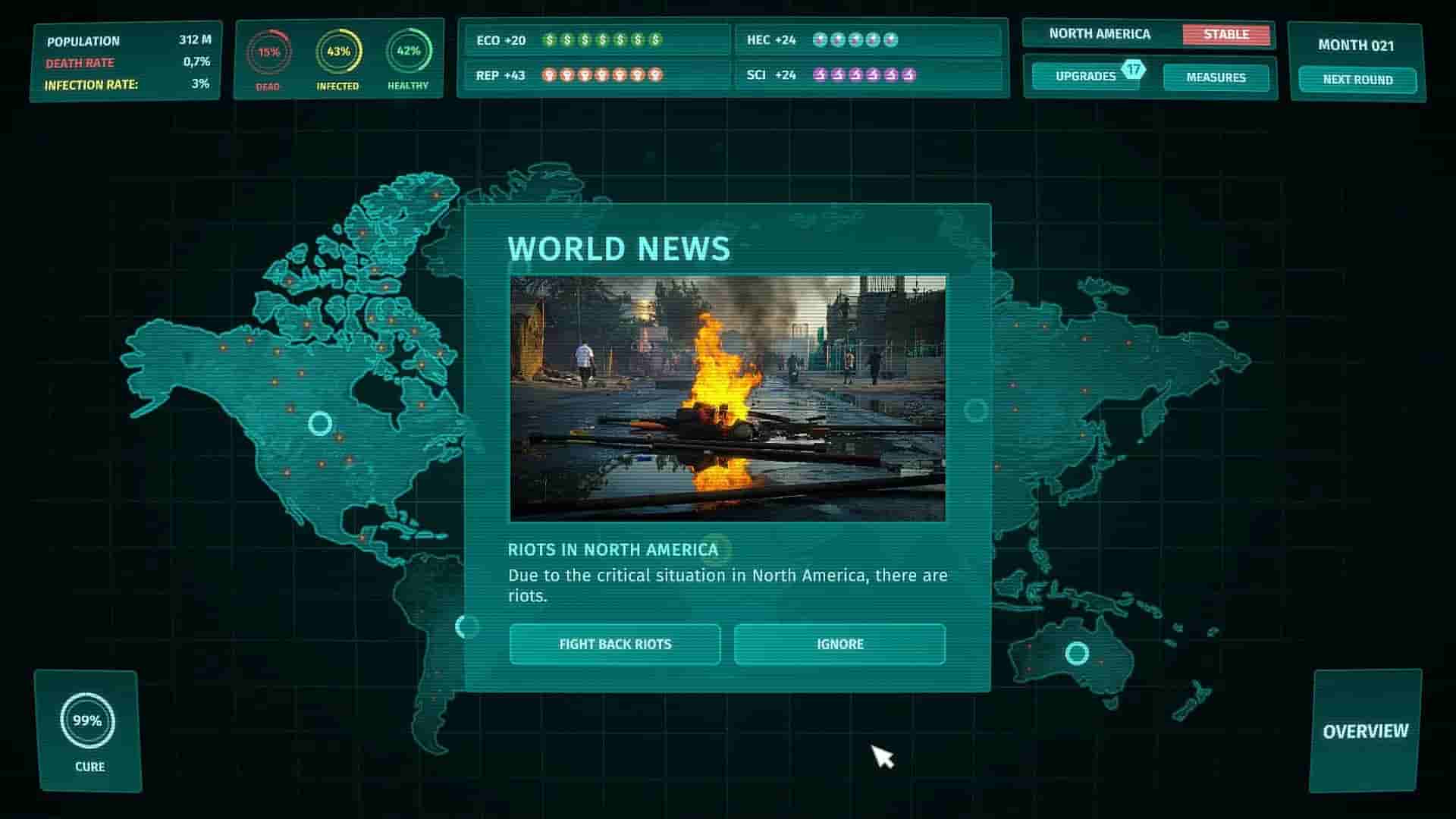 Corona Simulator screenshot thumbnail screenshot 9