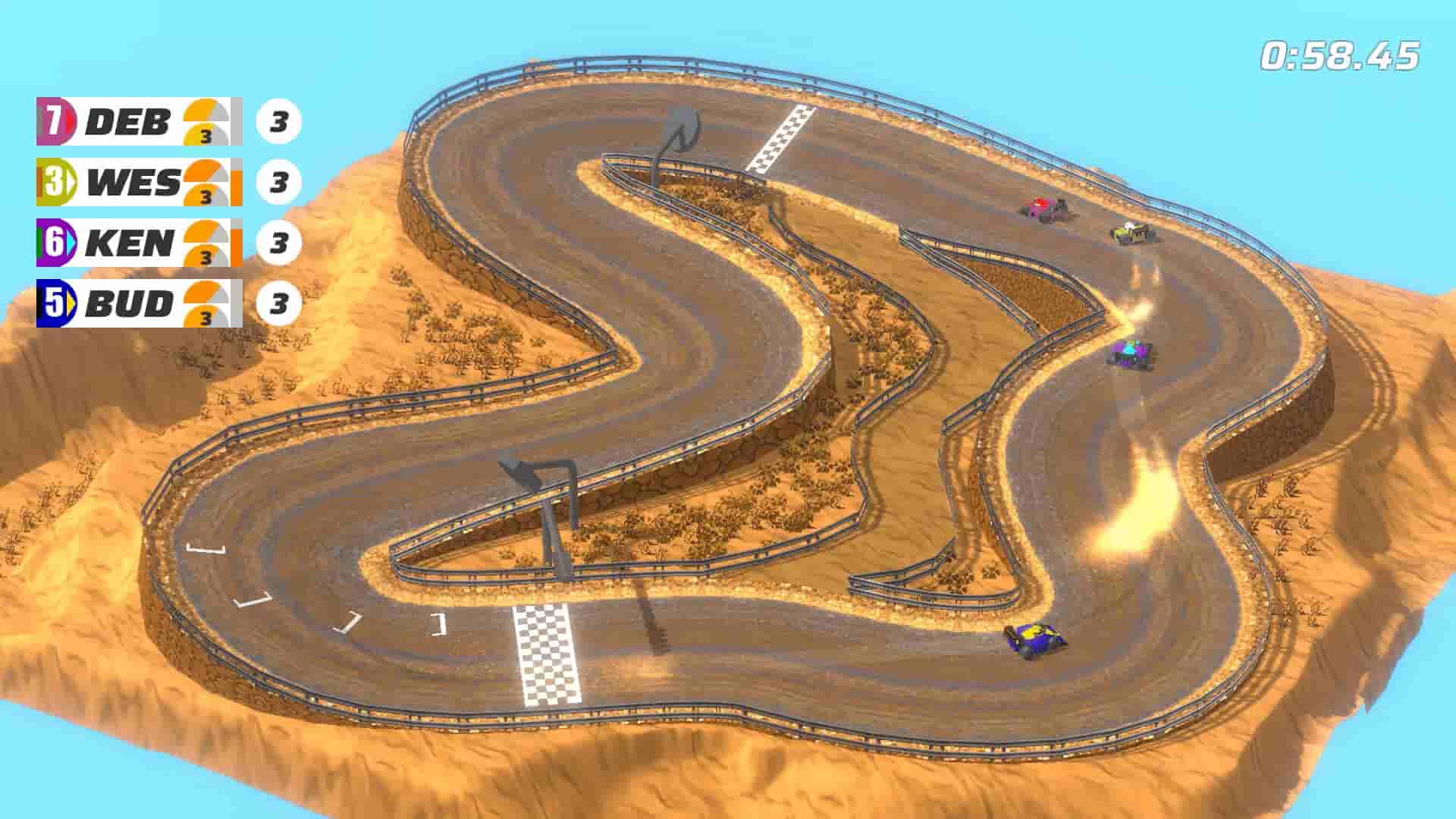 Crashy Laps screenshot thumbnail screenshot 2