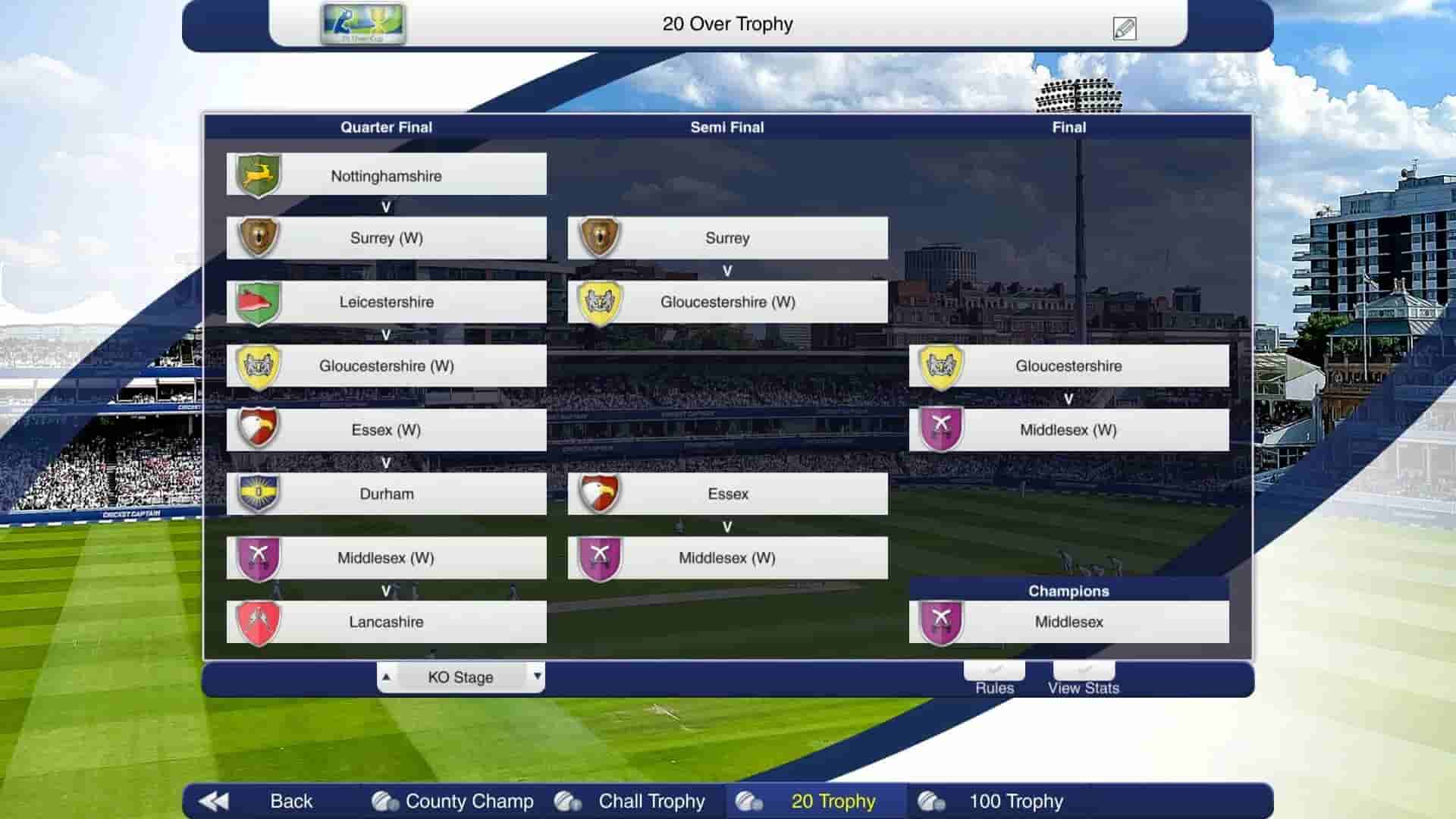 Cricket Captain 2023 screenshot thumbnail screenshot 3
