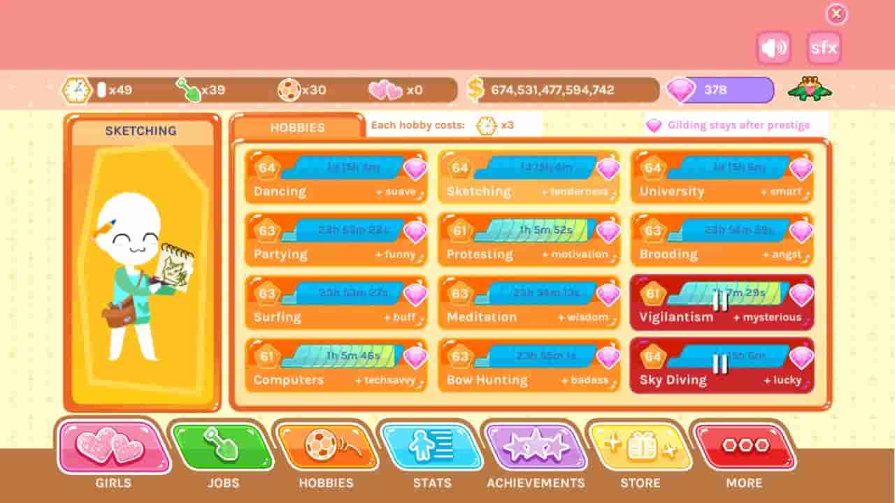 Crush Crush screenshot thumbnail screenshot 1