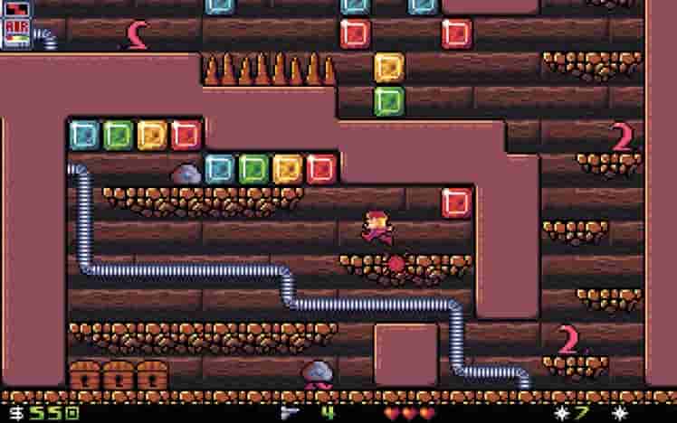 Crystal Caves HD screenshot thumbnail screenshot 2
