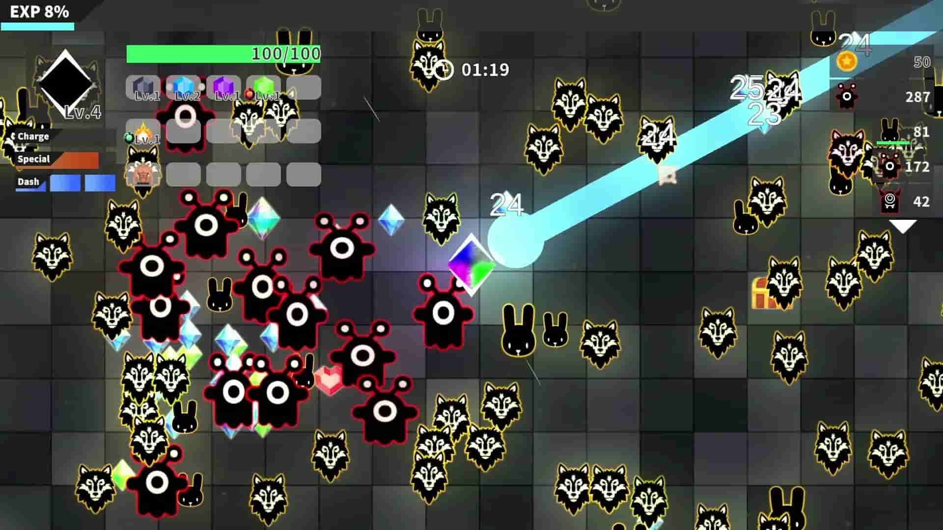 Crystal Survivor screenshot thumbnail screenshot 0