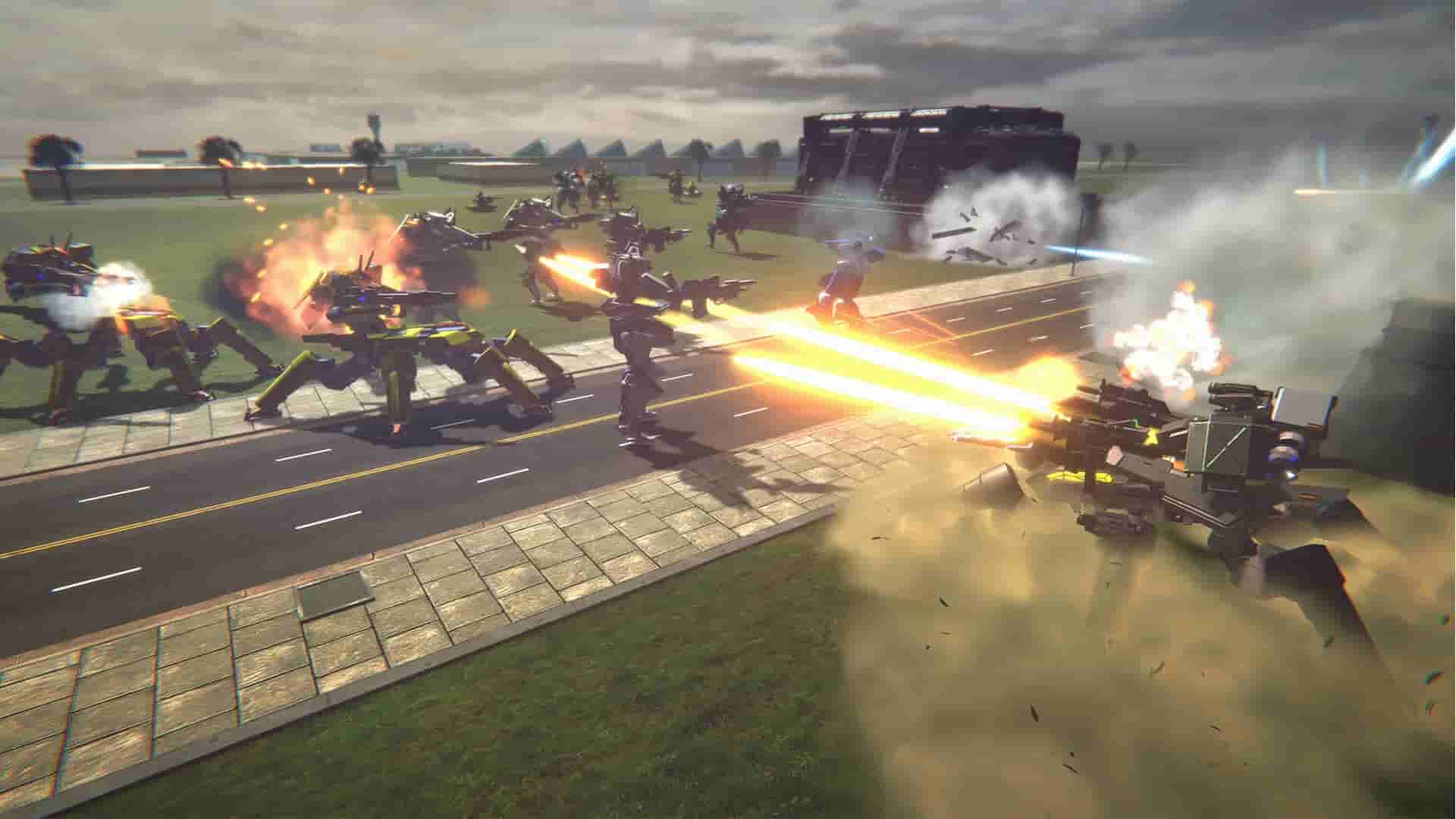 CUSTOM MECH WARS screenshot thumbnail screenshot 3