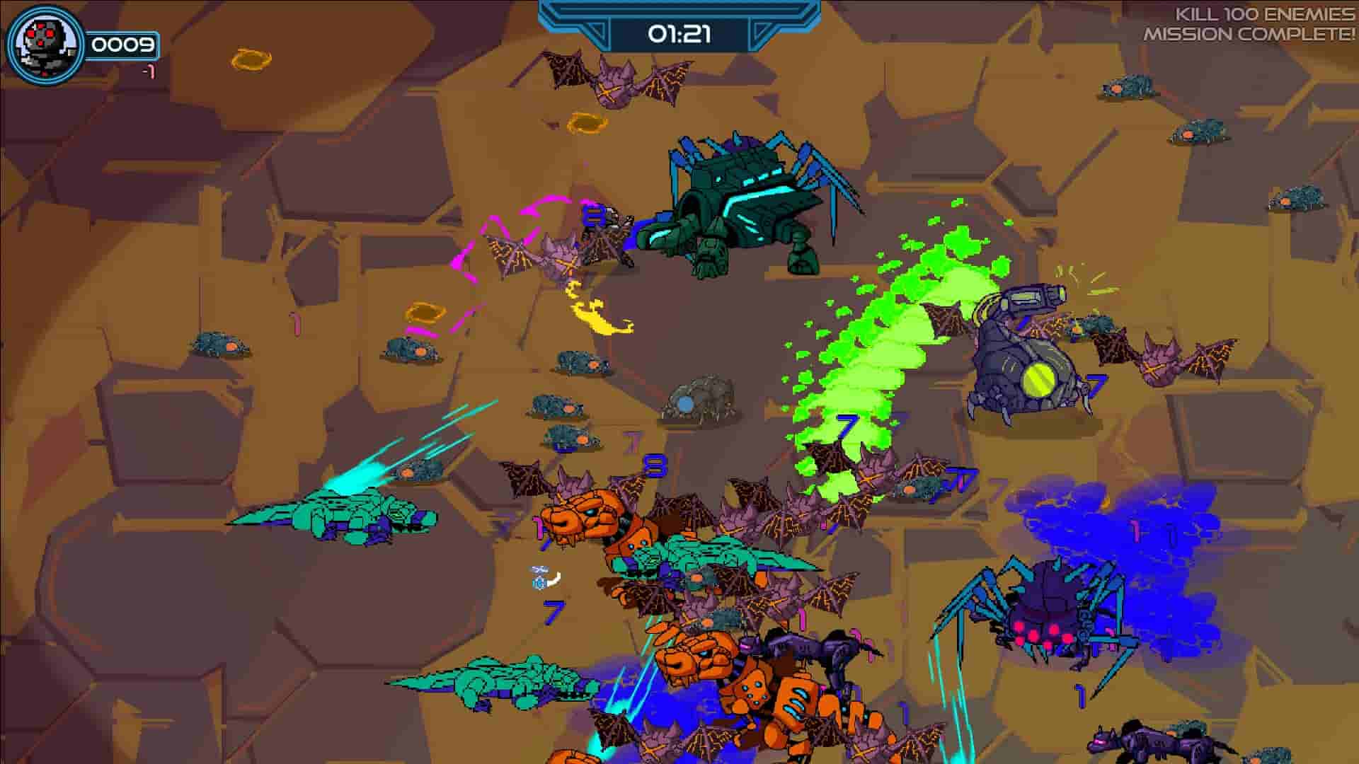 CyberHeroes Arena DX screenshot thumbnail screenshot 0