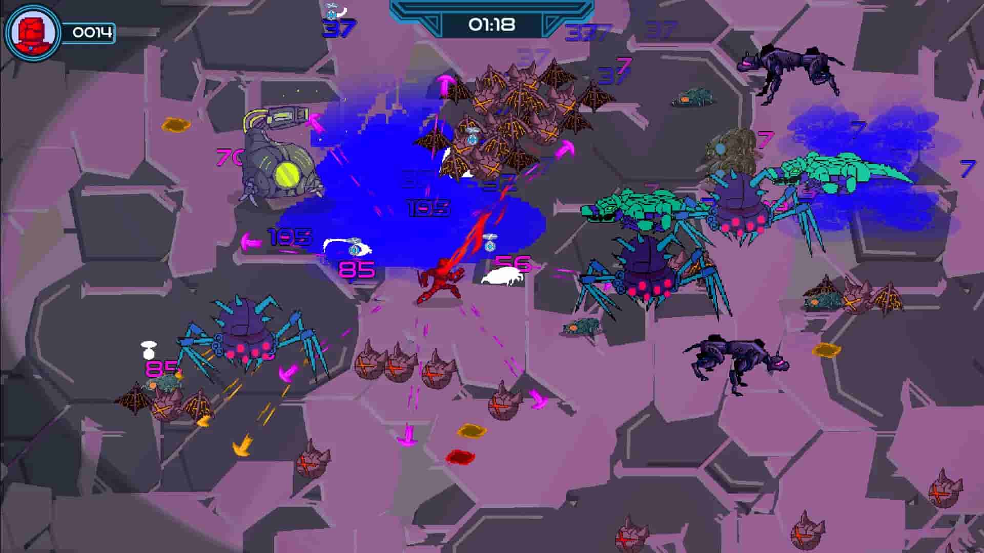 CyberHeroes Arena DX screenshot thumbnail screenshot 1