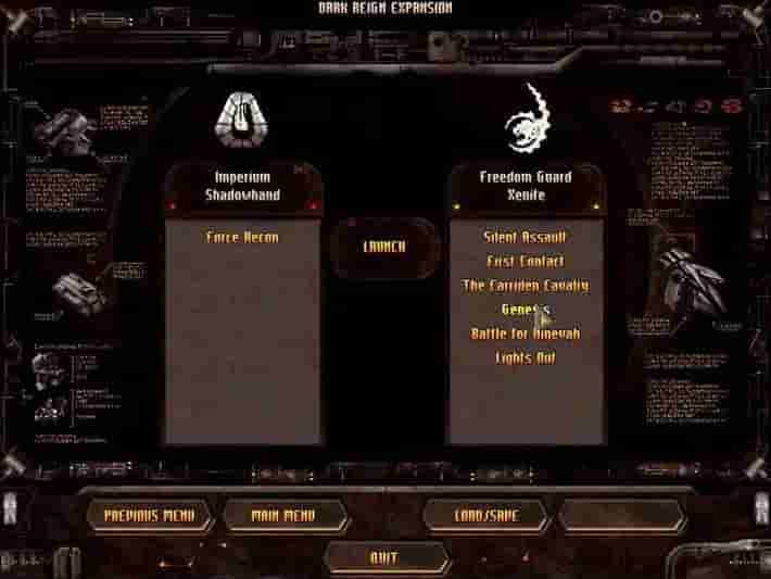 Dark Reign + Expansion screenshot thumbnail screenshot 4