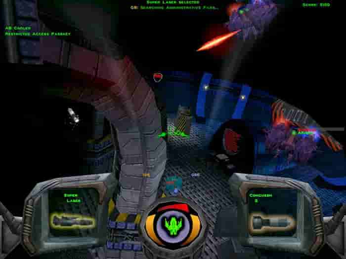 Descent 3 + Mercenary screenshot thumbnail screenshot 6