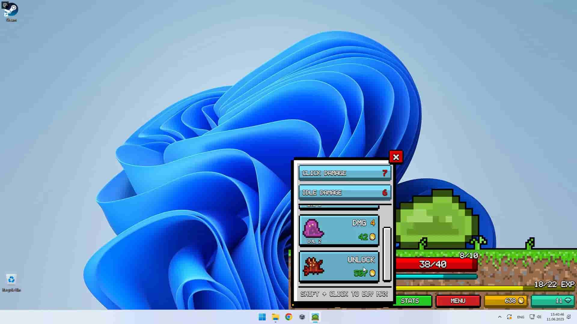Desktop Clicker screenshot thumbnail screenshot 1
