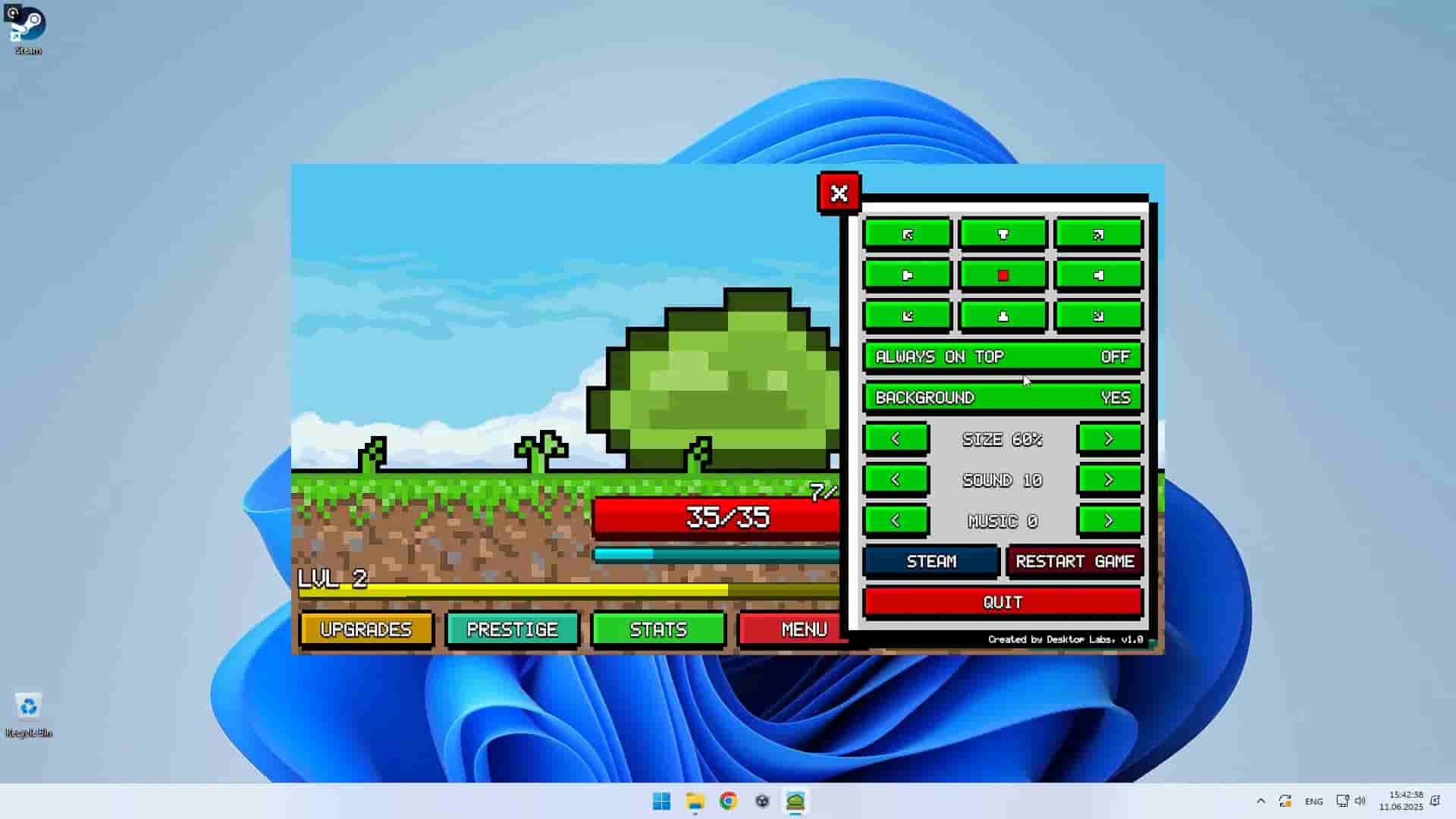 Desktop Clicker screenshot thumbnail screenshot 3