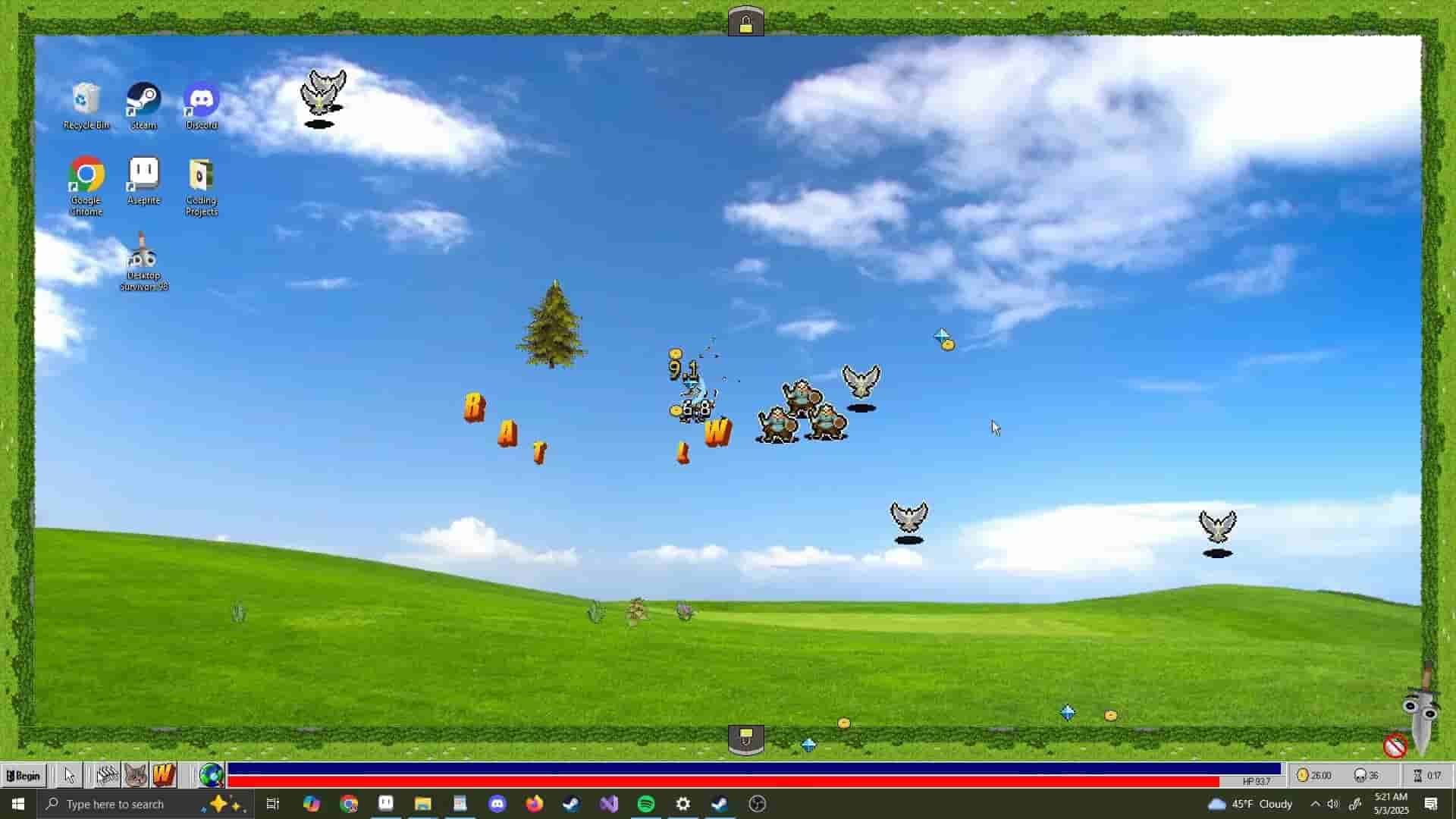 Desktop Survivors 98 screenshot thumbnail screenshot 1