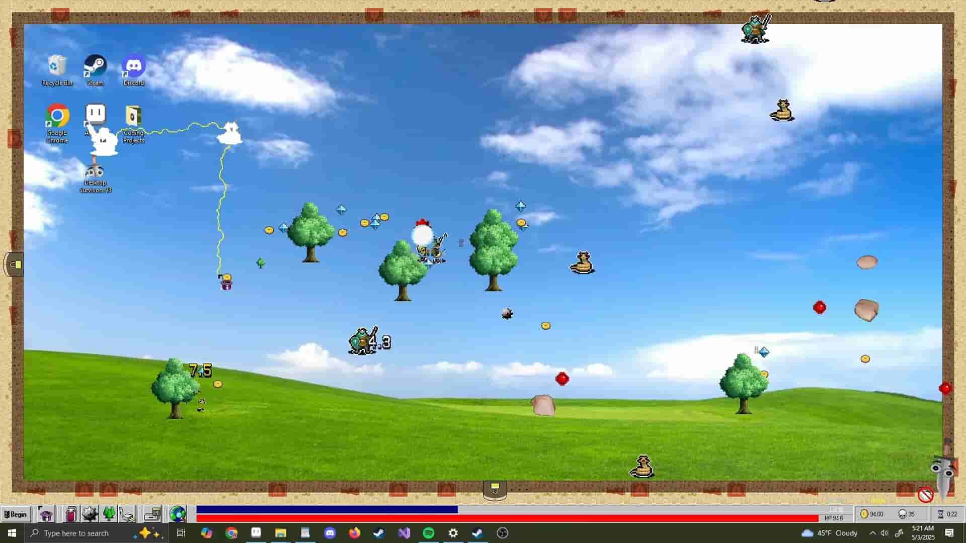 Desktop Survivors 98 screenshot thumbnail screenshot 9