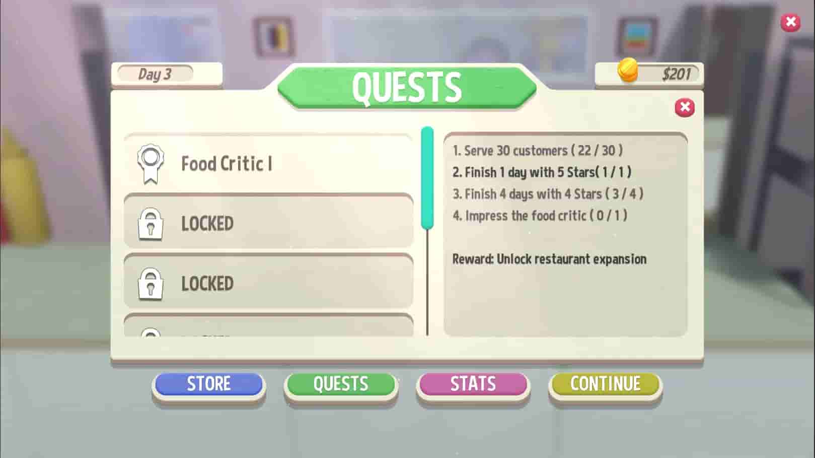 Diner Bros screenshot thumbnail screenshot 13