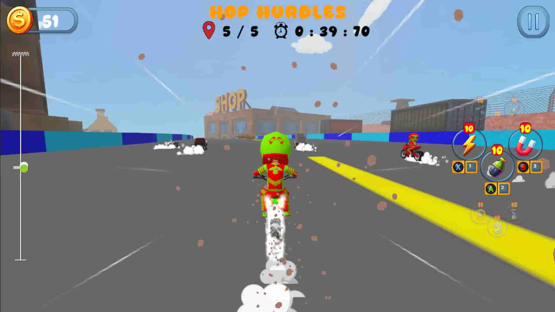 Dirt Bike Mini Racer screenshot thumbnail screenshot 1