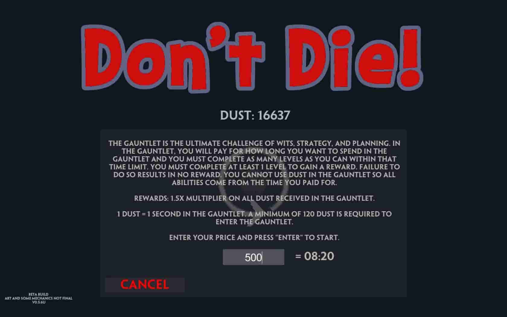 DON'T DIE! screenshot thumbnail screenshot 10