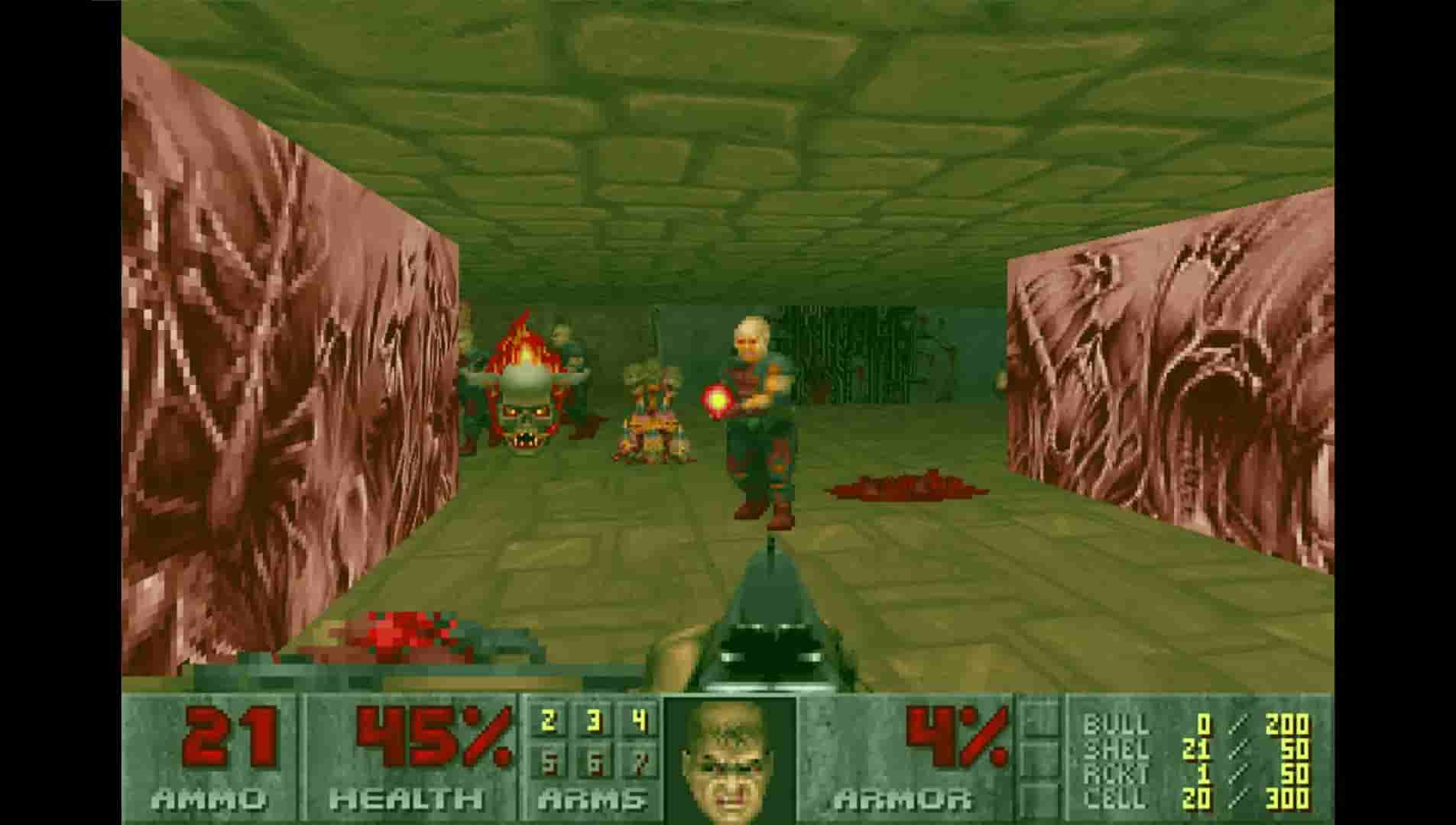 DOOM (1993) screenshot thumbnail screenshot 2
