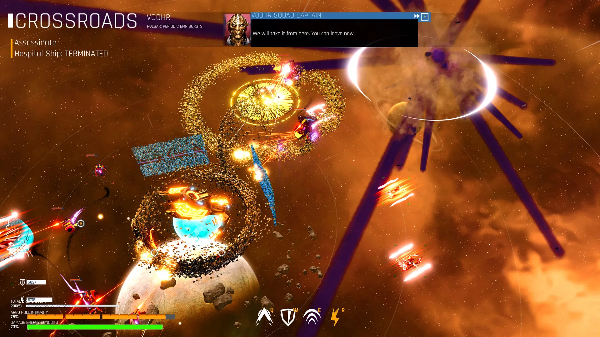 Drone Swarm screenshot thumbnail screenshot 2