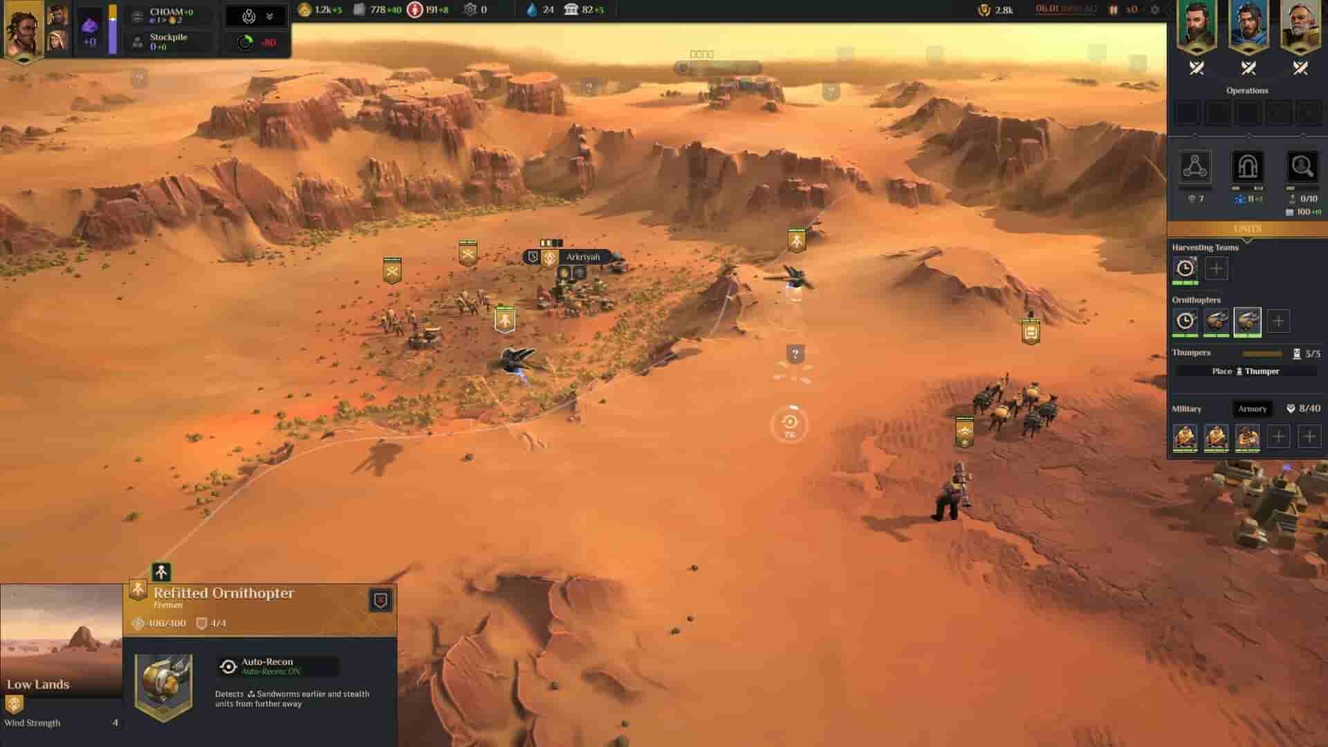 Dune: Spice Wars screenshot thumbnail screenshot 0