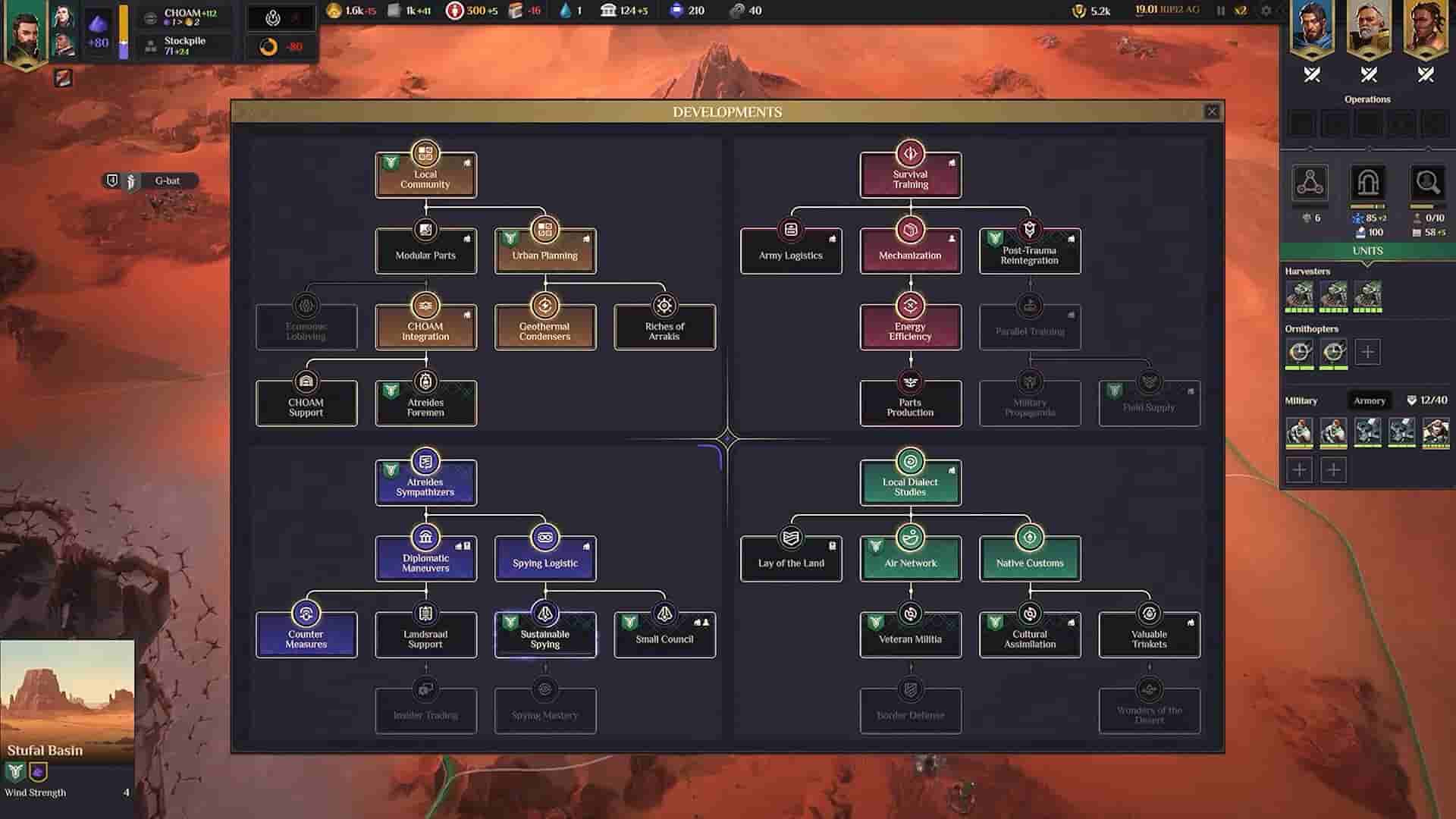 Dune: Spice Wars screenshot thumbnail screenshot 5