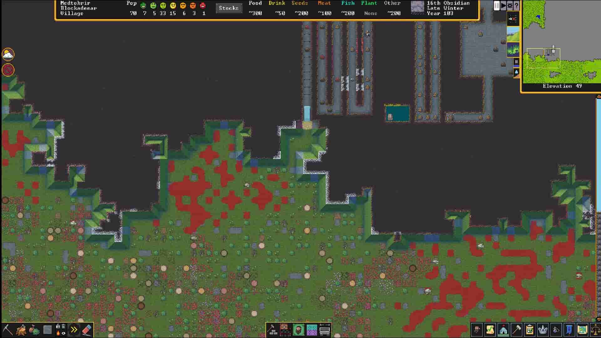 Dwarf Fortress screenshot thumbnail screenshot 1