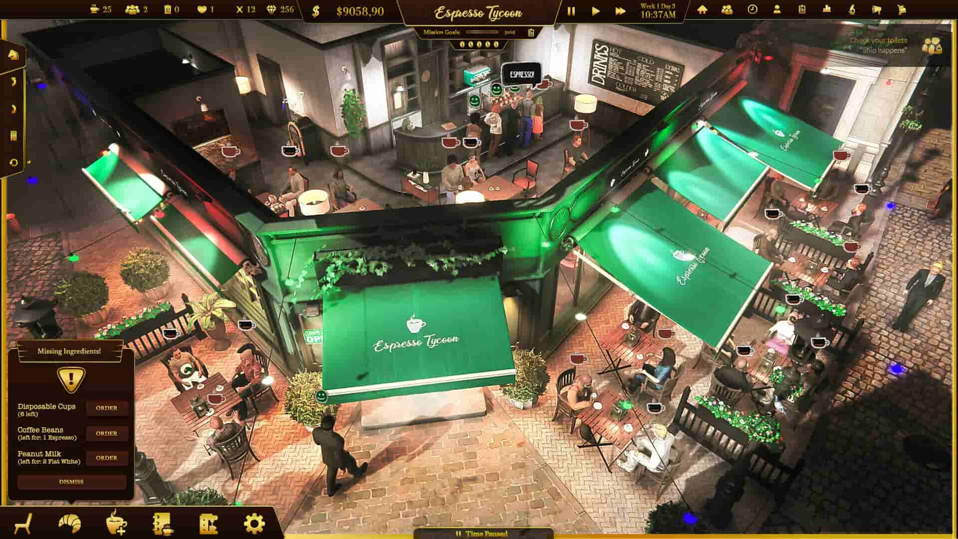 Espresso Tycoon screenshot thumbnail screenshot 0