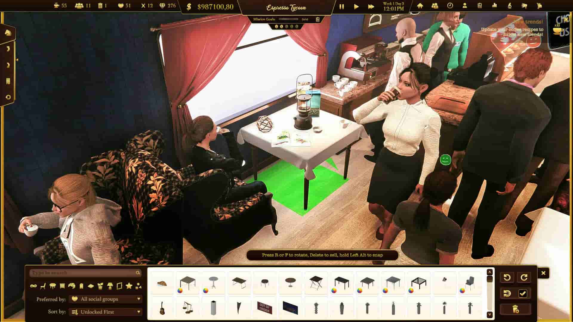 Espresso Tycoon screenshot thumbnail screenshot 2